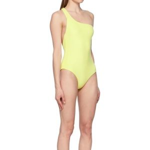 Jade Swim Evolve one piece - Sorbet / lemon yellow size Large. NWT